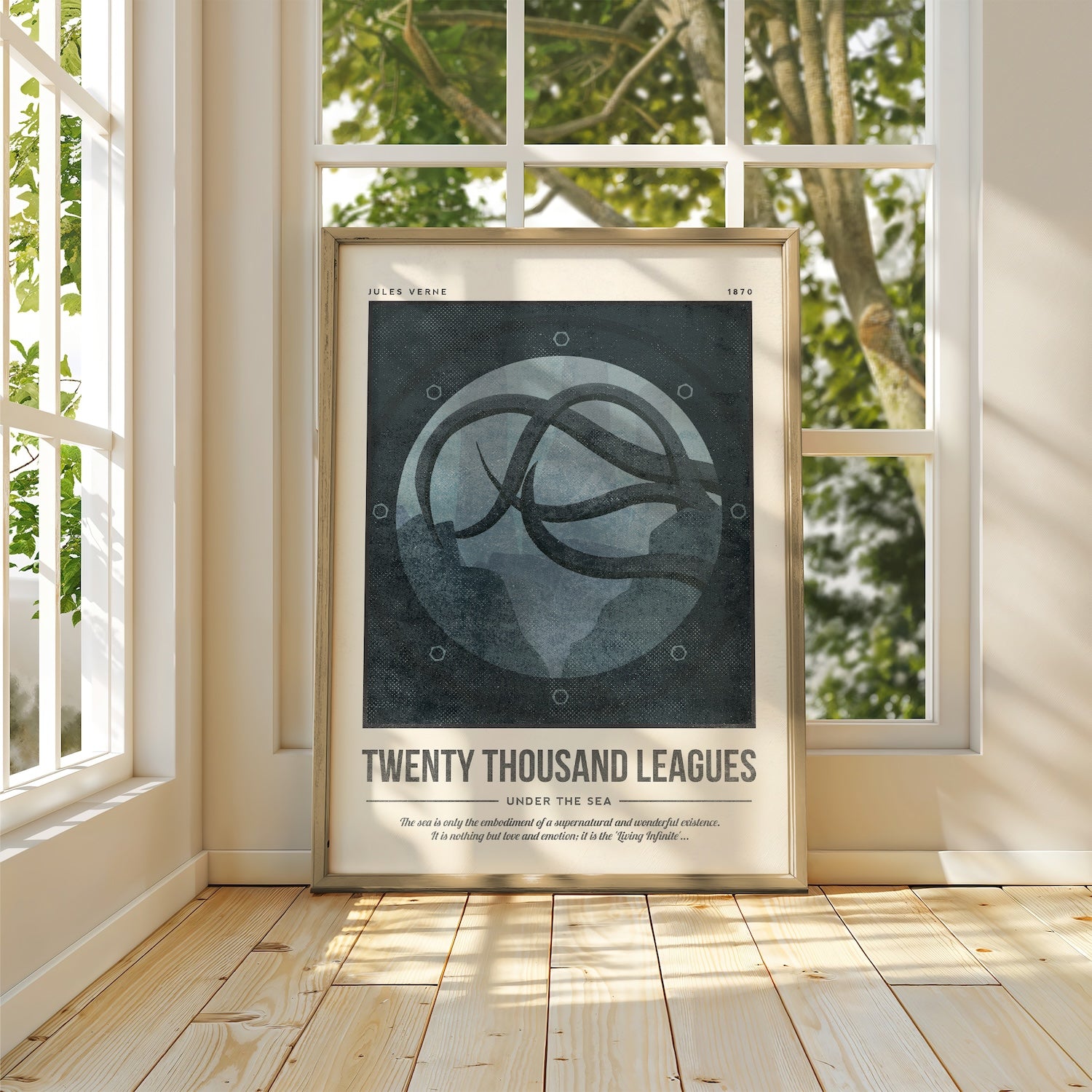 Twenty Thousand Leagues Under the Sea Art Print