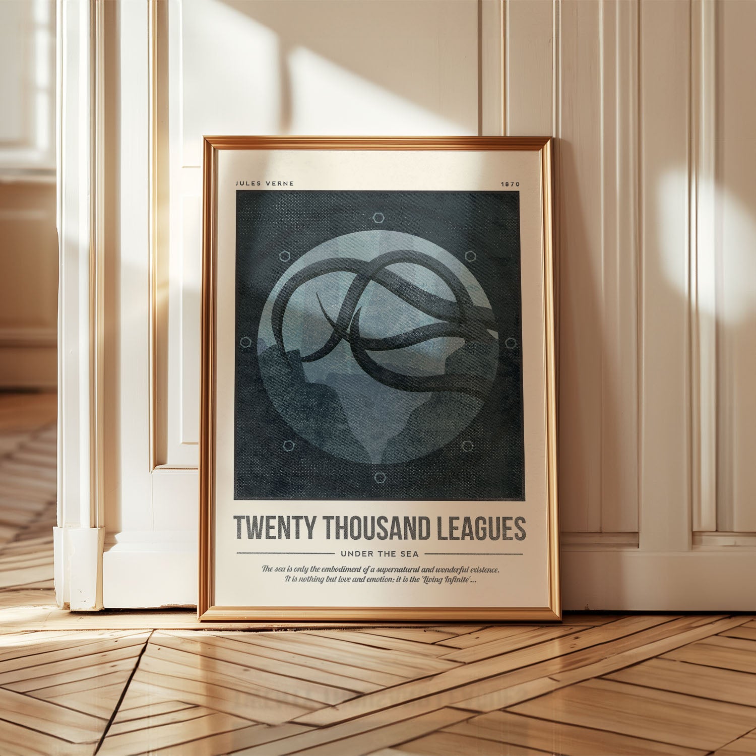 Twenty Thousand Leagues Under the Sea Art Print