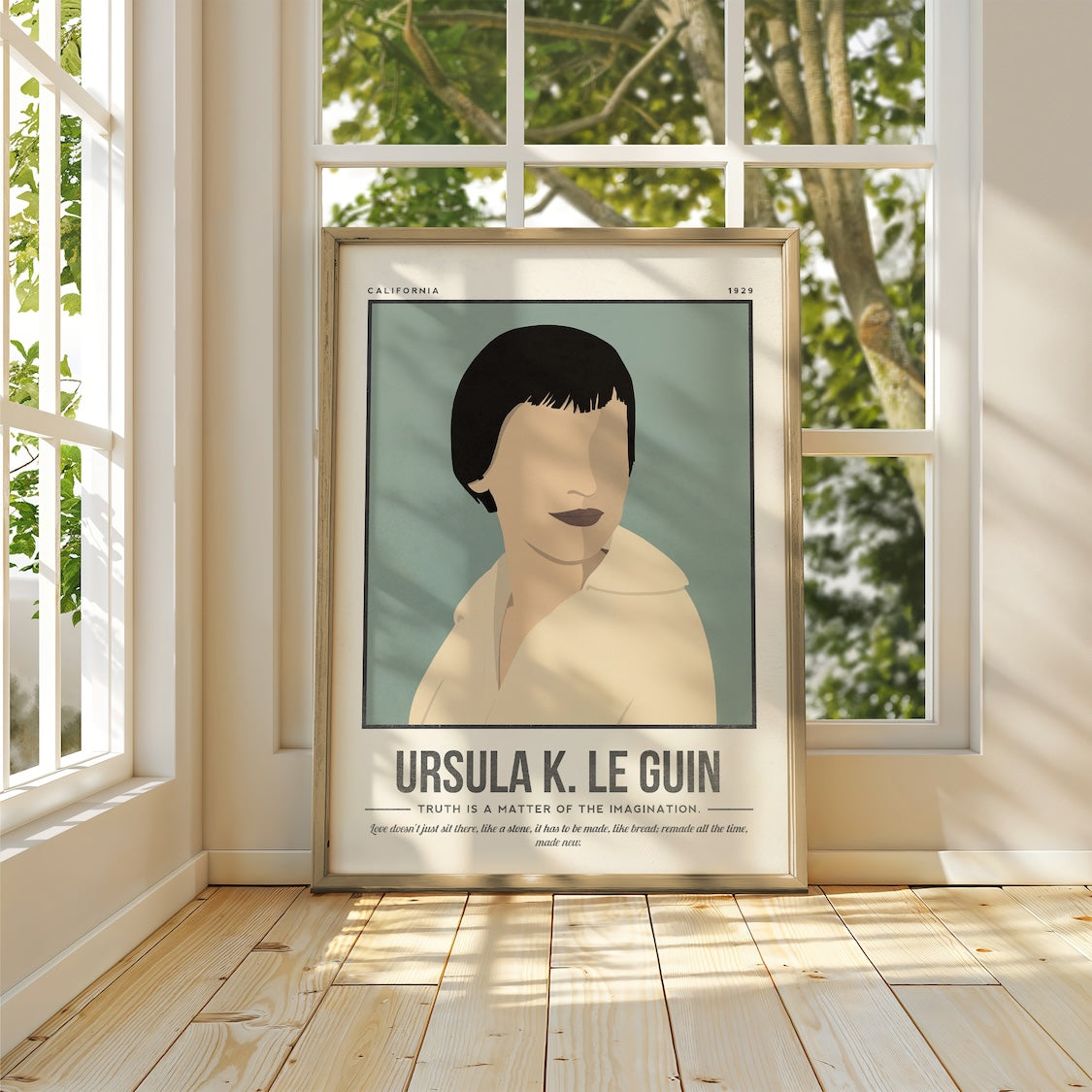 Ursula K. Le Guin Art Print