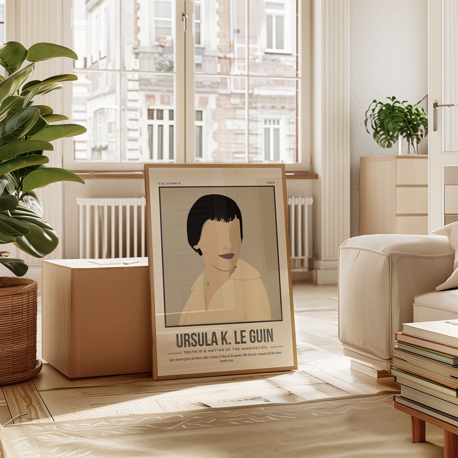Ursula K. Le Guin Art Print