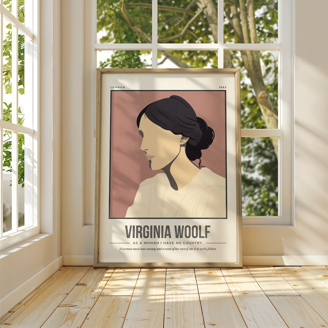 Virginia Woolf Art Print