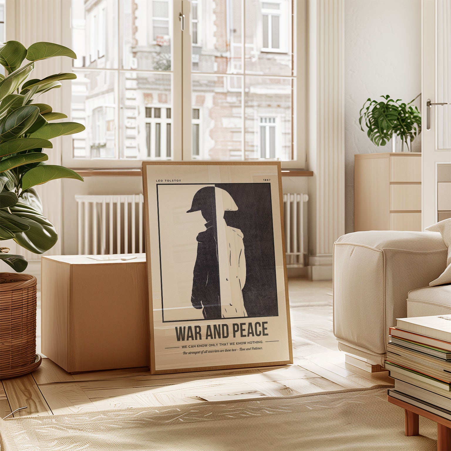 War and Peace Art Print