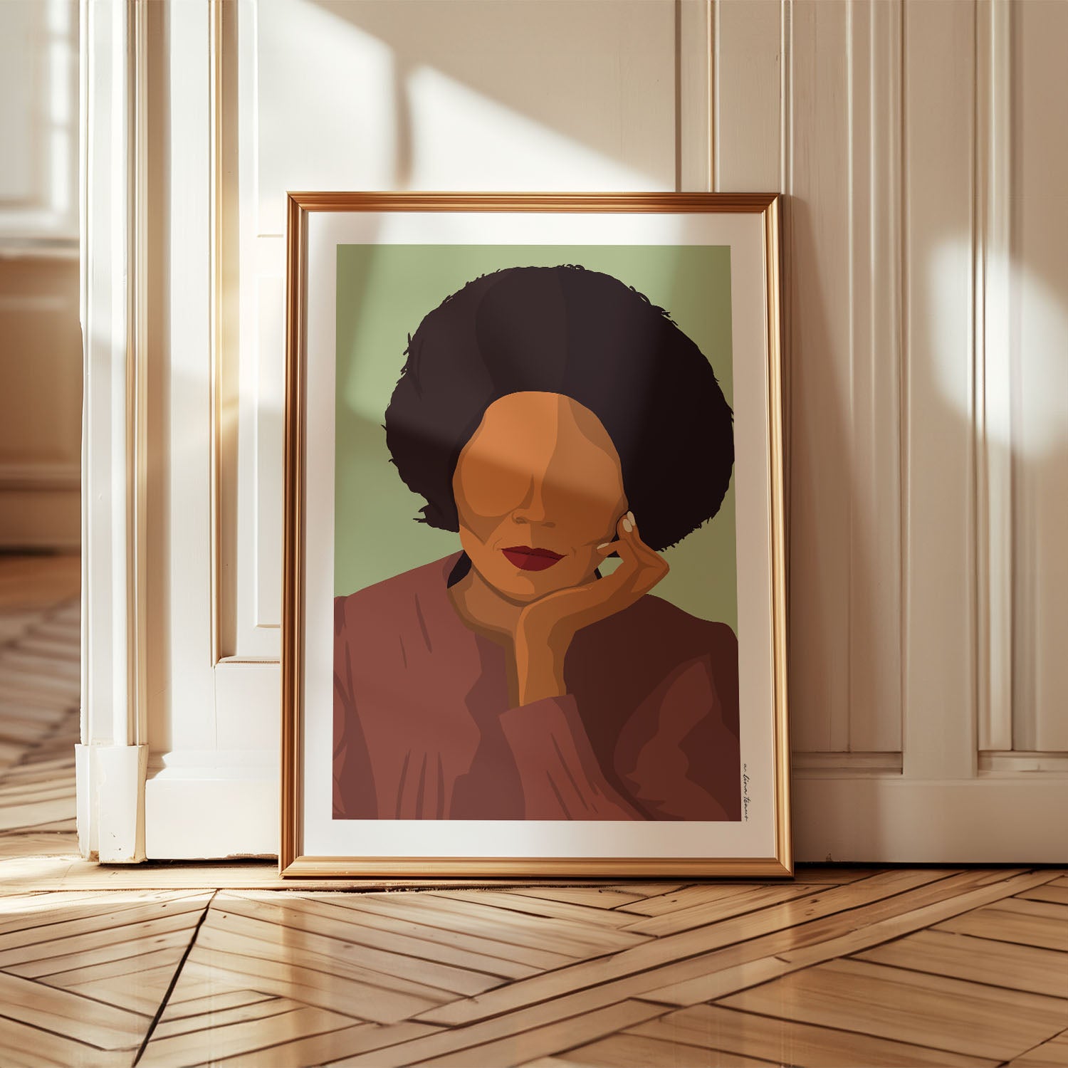 bell hooks Art Print