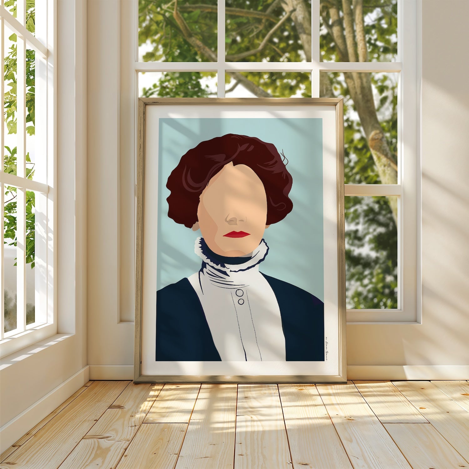 Emmeline Pankhurst Art Print