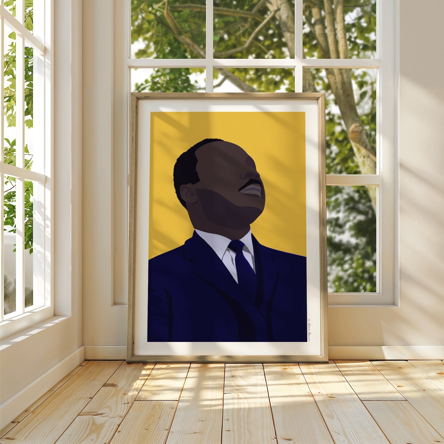 Martin Luther King Jr Art Print
