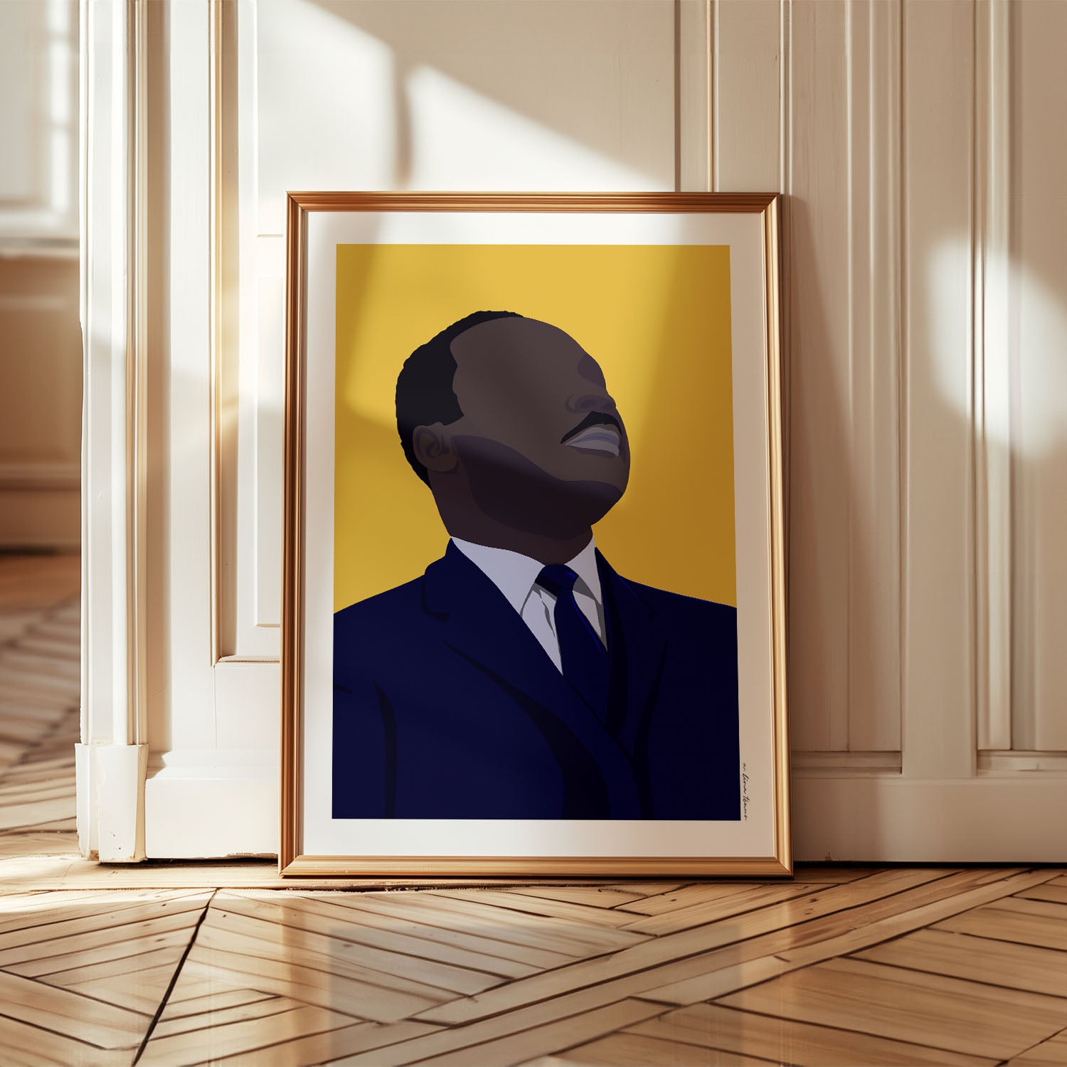 Martin Luther King Jr Art Print