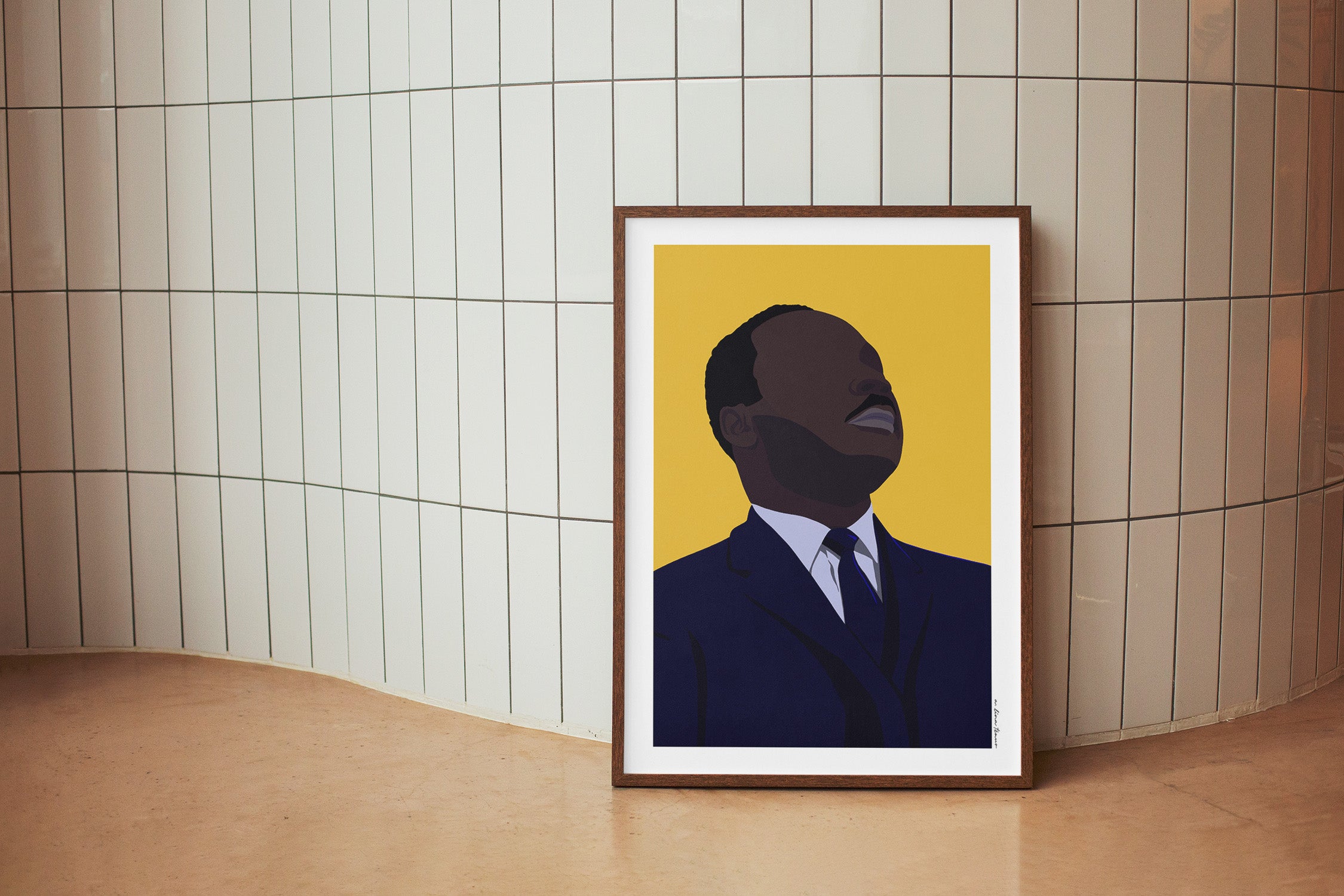 Martin Luther King Jr Art Print